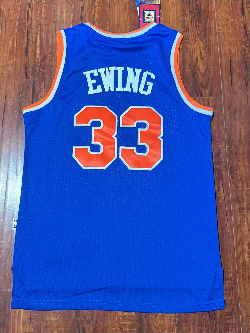 Patrick Ewing #33NY Knicks Hardwood Classics Jersey Soul SwingMan Sz M Brand New